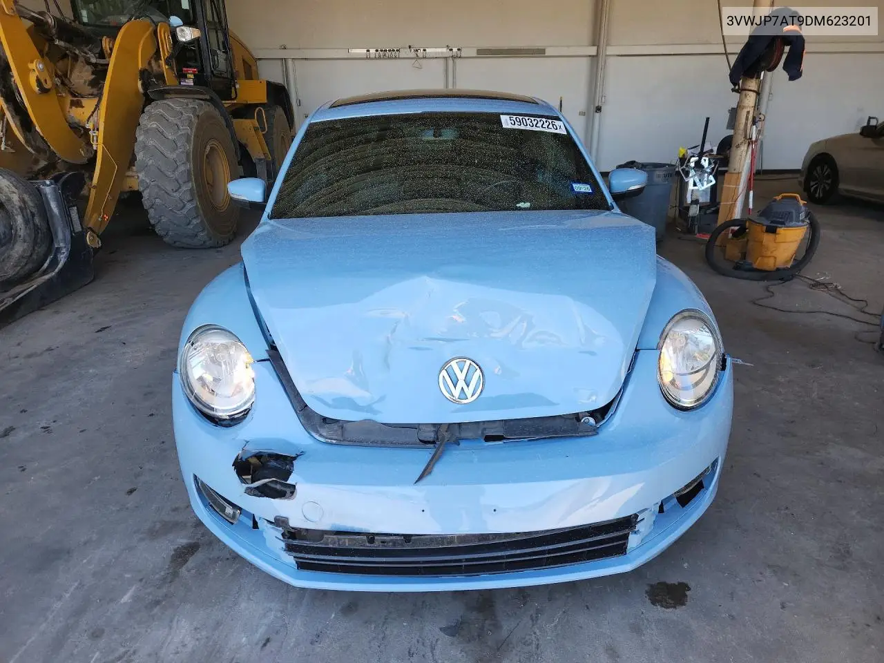 2013 Volkswagen Beetle VIN: 3VWJP7AT9DM623201 Lot: 59032226