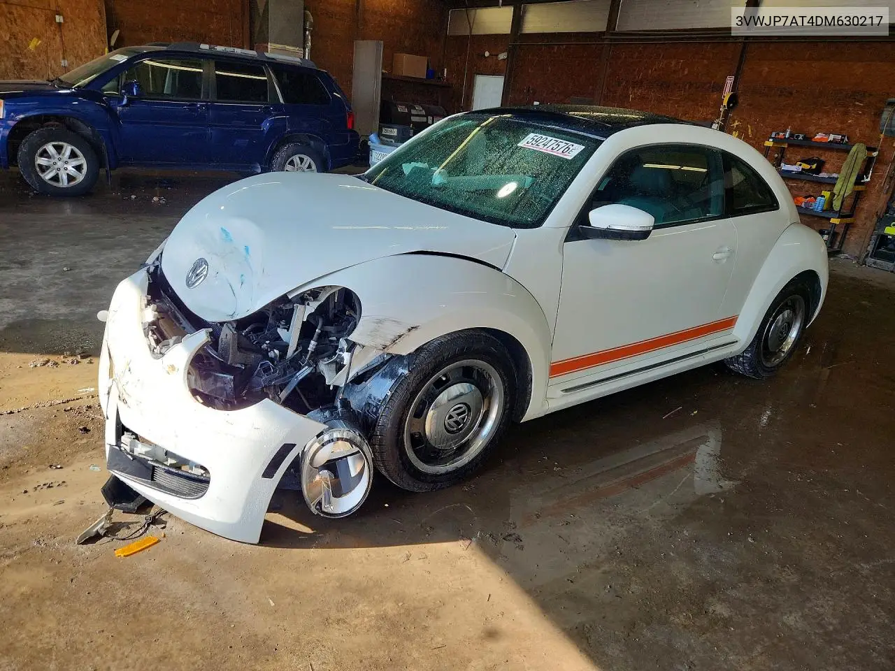 2013 Volkswagen Beetle VIN: 3VWJP7AT4DM630217 Lot: 59247576