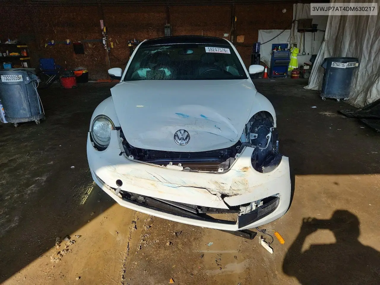 2013 Volkswagen Beetle VIN: 3VWJP7AT4DM630217 Lot: 59247576