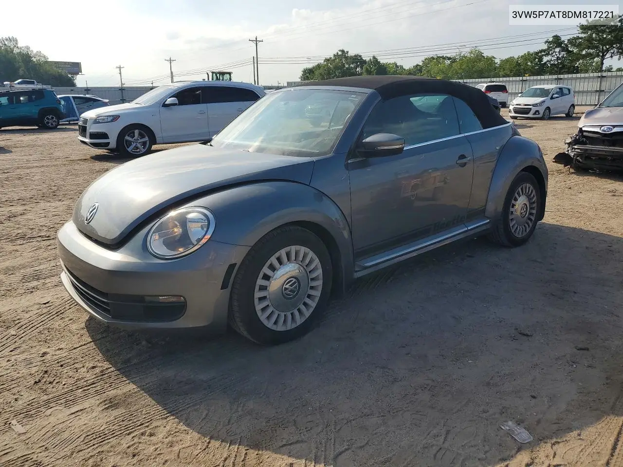 2013 Volkswagen Beetle VIN: 3VW5P7AT8DM817221 Lot: 59292116