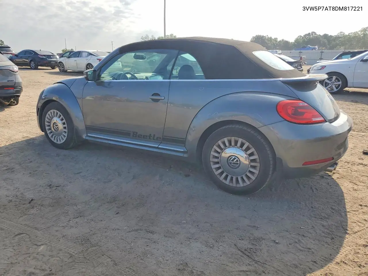 2013 Volkswagen Beetle VIN: 3VW5P7AT8DM817221 Lot: 59292116