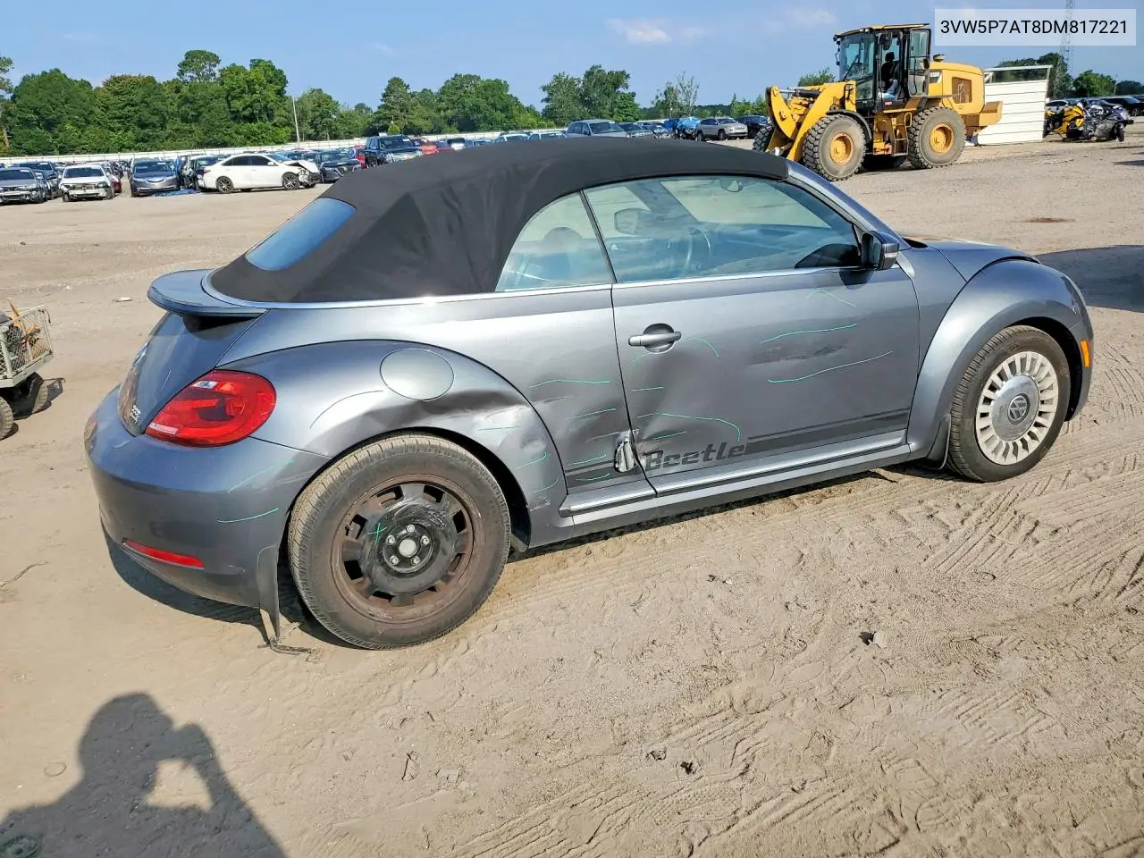 2013 Volkswagen Beetle VIN: 3VW5P7AT8DM817221 Lot: 59292116