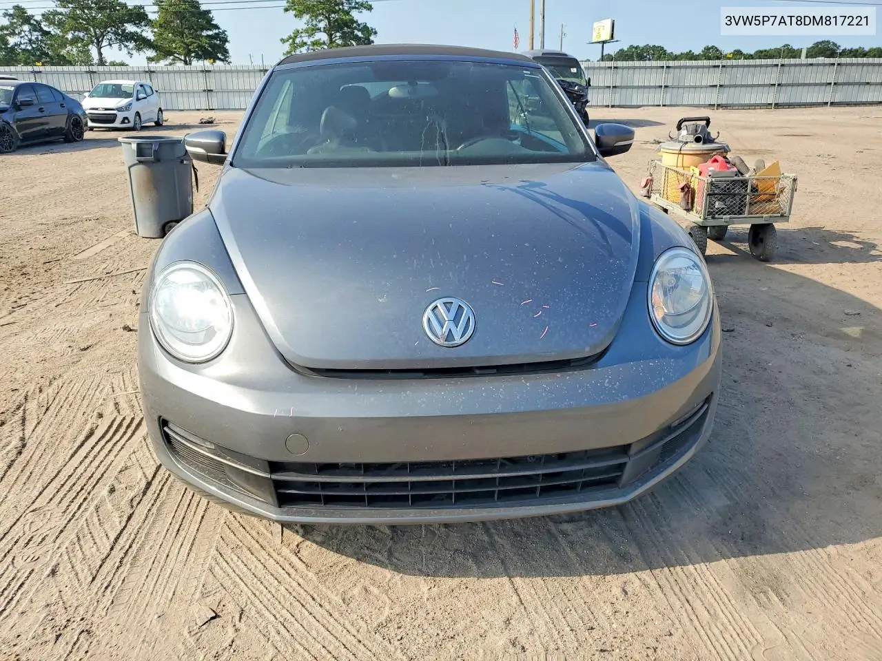 2013 Volkswagen Beetle VIN: 3VW5P7AT8DM817221 Lot: 59292116