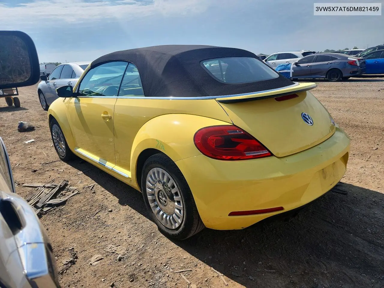 2013 Volkswagen Beetle VIN: 3VW5X7AT6DM821459 Lot: 59854516