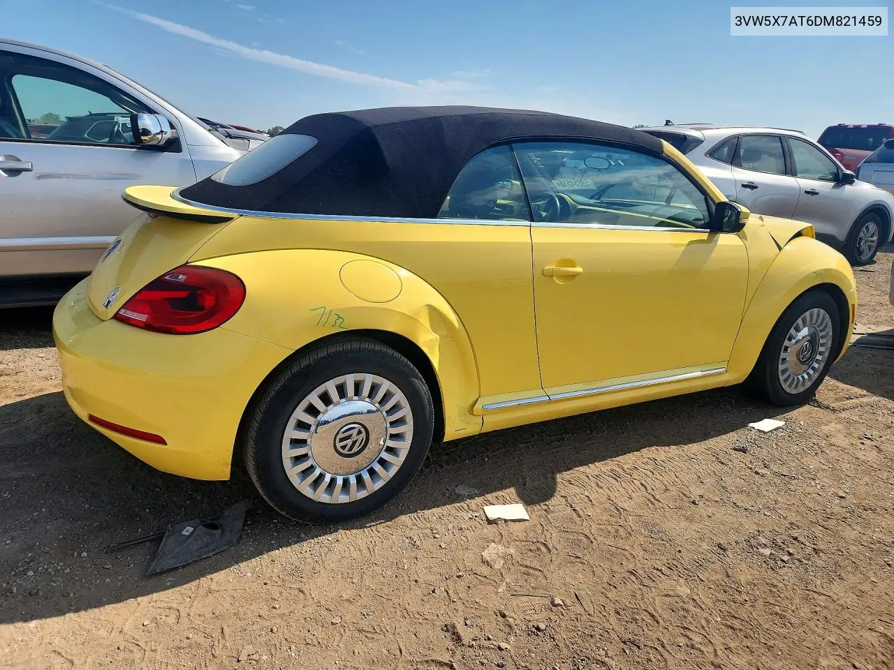 2013 Volkswagen Beetle VIN: 3VW5X7AT6DM821459 Lot: 59854516