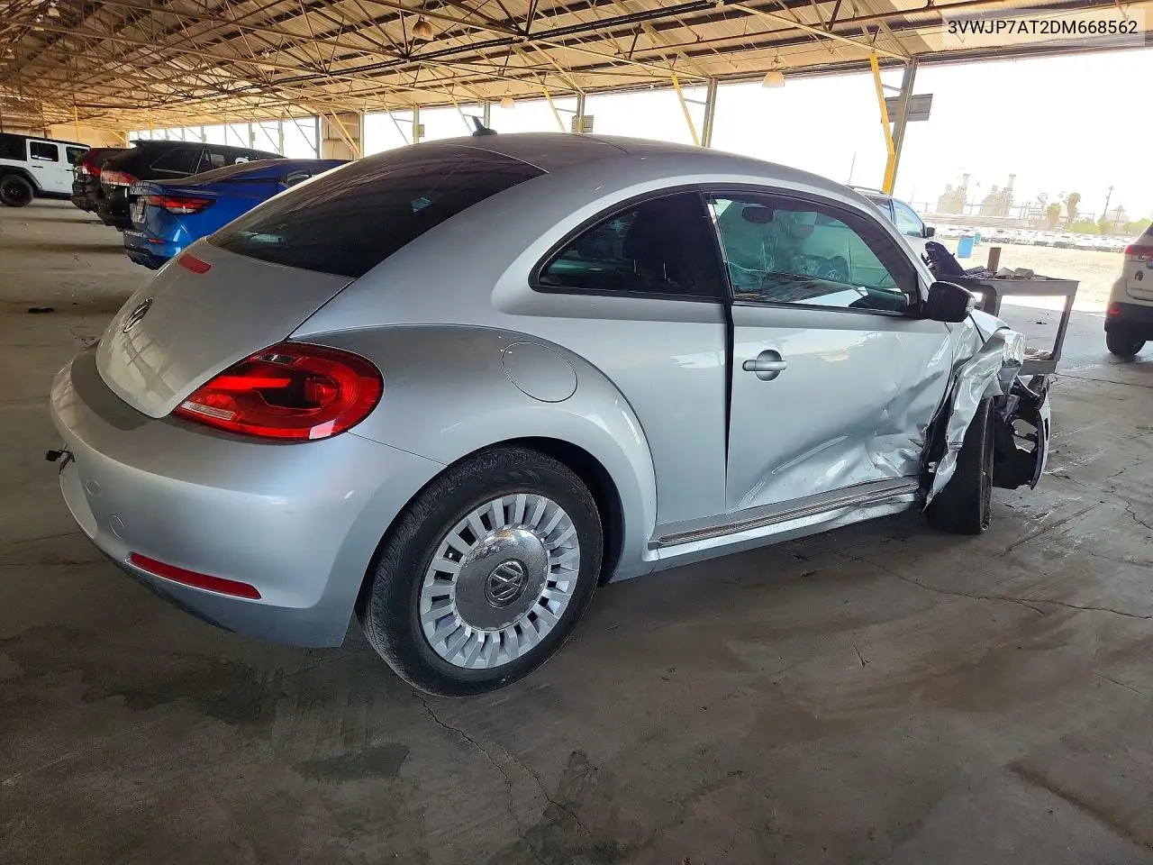 2013 Volkswagen Beetle VIN: 3VWJP7AT2DM668562 Lot: 59876356