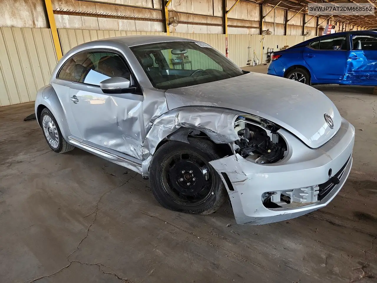 2013 Volkswagen Beetle VIN: 3VWJP7AT2DM668562 Lot: 59876356