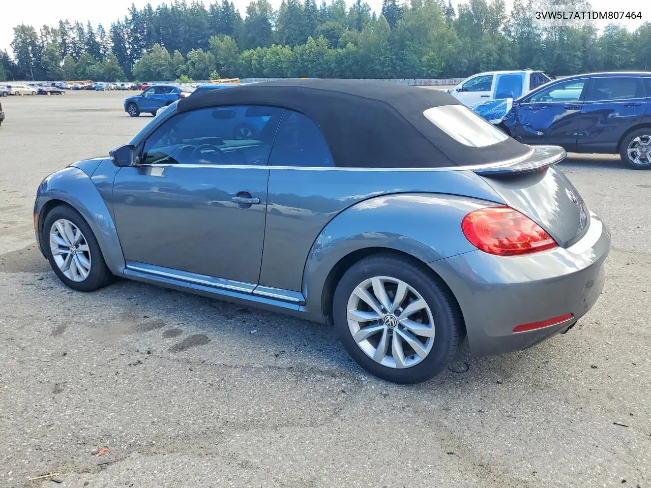2013 Volkswagen Beetle VIN: 3VW5L7AT1DM807464 Lot: 59920156