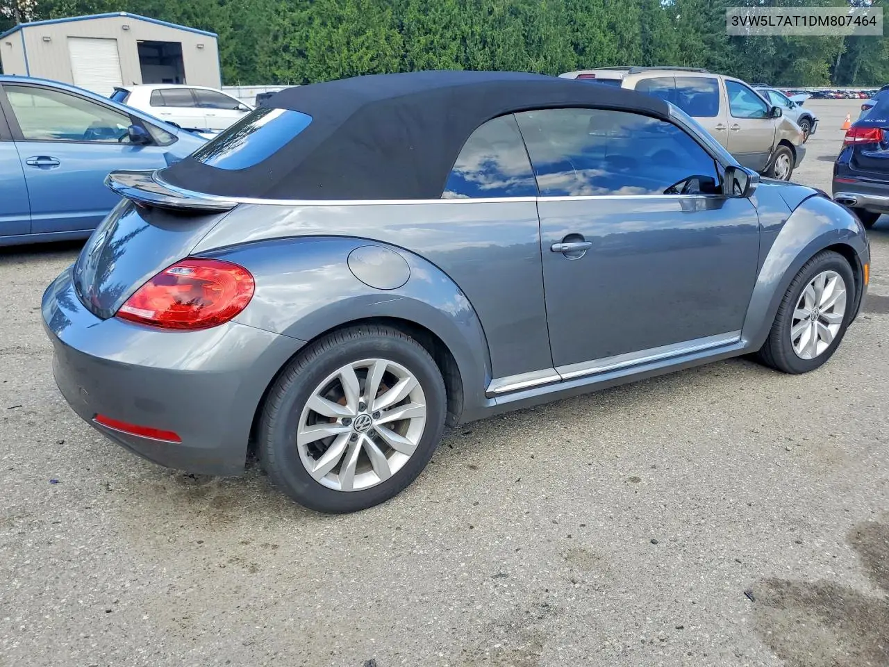 2013 Volkswagen Beetle VIN: 3VW5L7AT1DM807464 Lot: 59920156