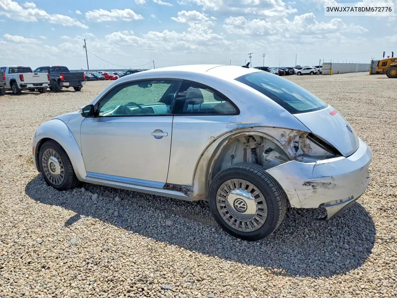 2013 Volkswagen Beetle VIN: 3VWJX7AT8DM672776 Lot: 60166246
