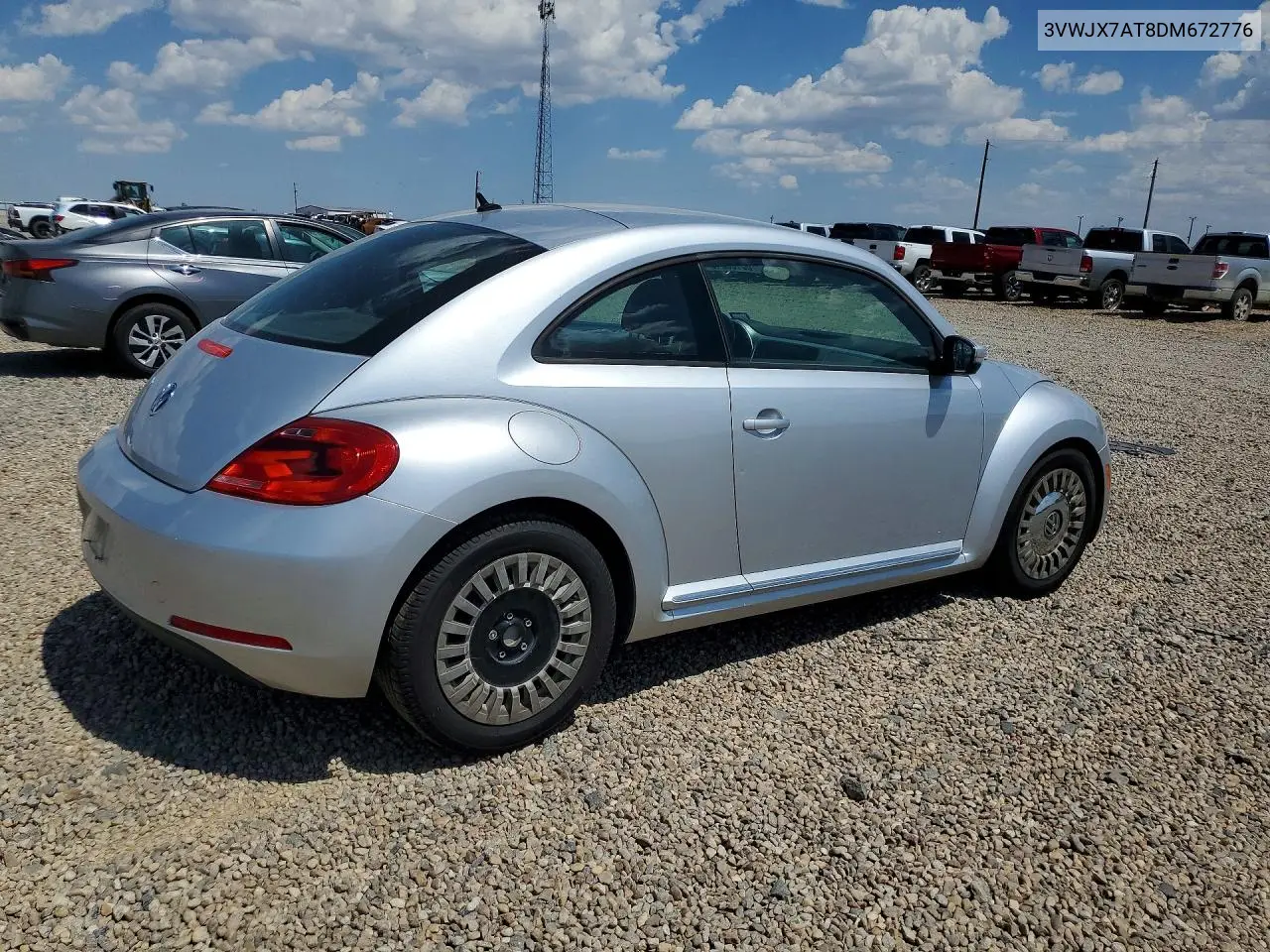2013 Volkswagen Beetle VIN: 3VWJX7AT8DM672776 Lot: 60166246