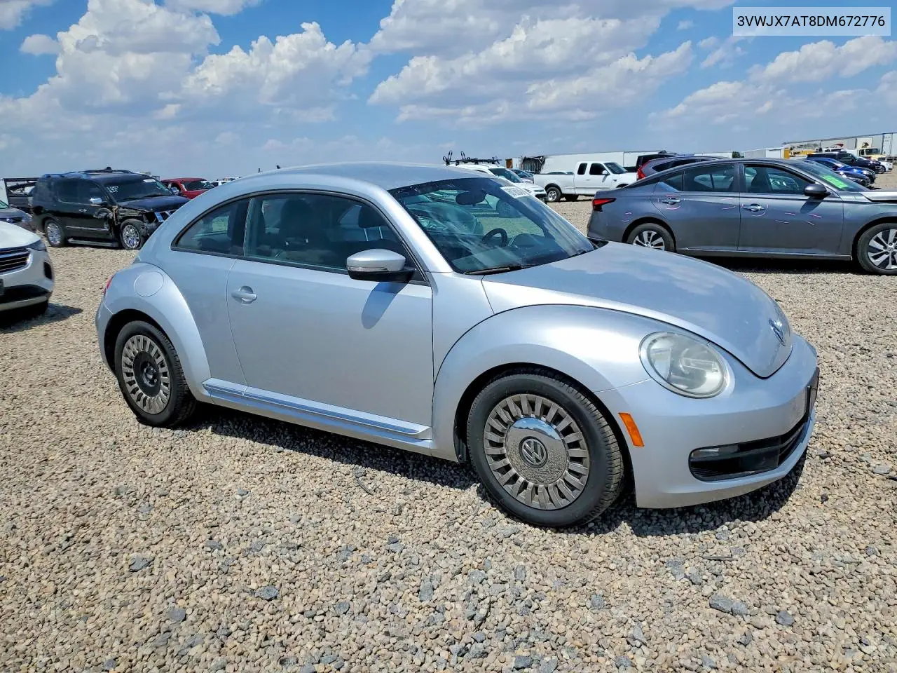 2013 Volkswagen Beetle VIN: 3VWJX7AT8DM672776 Lot: 60166246