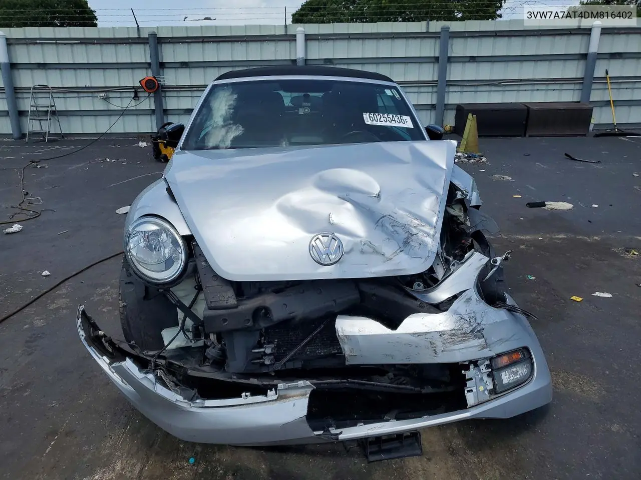 2013 Volkswagen Beetle Turbo VIN: 3VW7A7AT4DM816402 Lot: 60255436