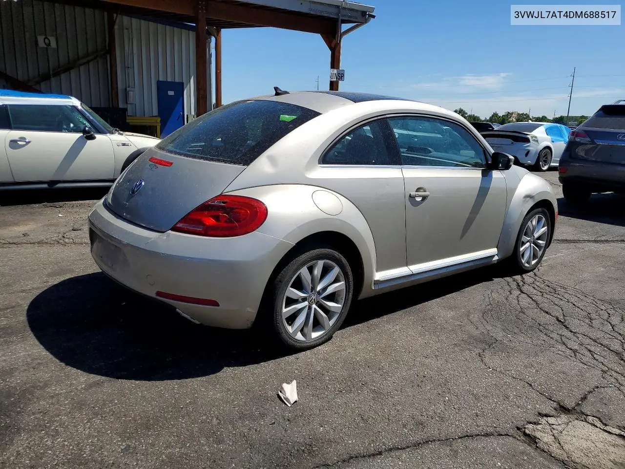 2013 Volkswagen Beetle VIN: 3VWJL7AT4DM688517 Lot: 60406586