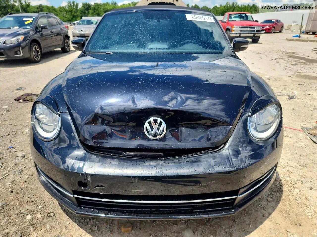 2013 Volkswagen Beetle Turbo VIN: 3VW8A7AT8DM804886 Lot: 60489576