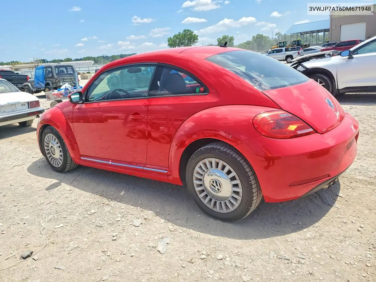 2013 Volkswagen Beetle VIN: 3VWJP7AT6DM671948 Lot: 60839866