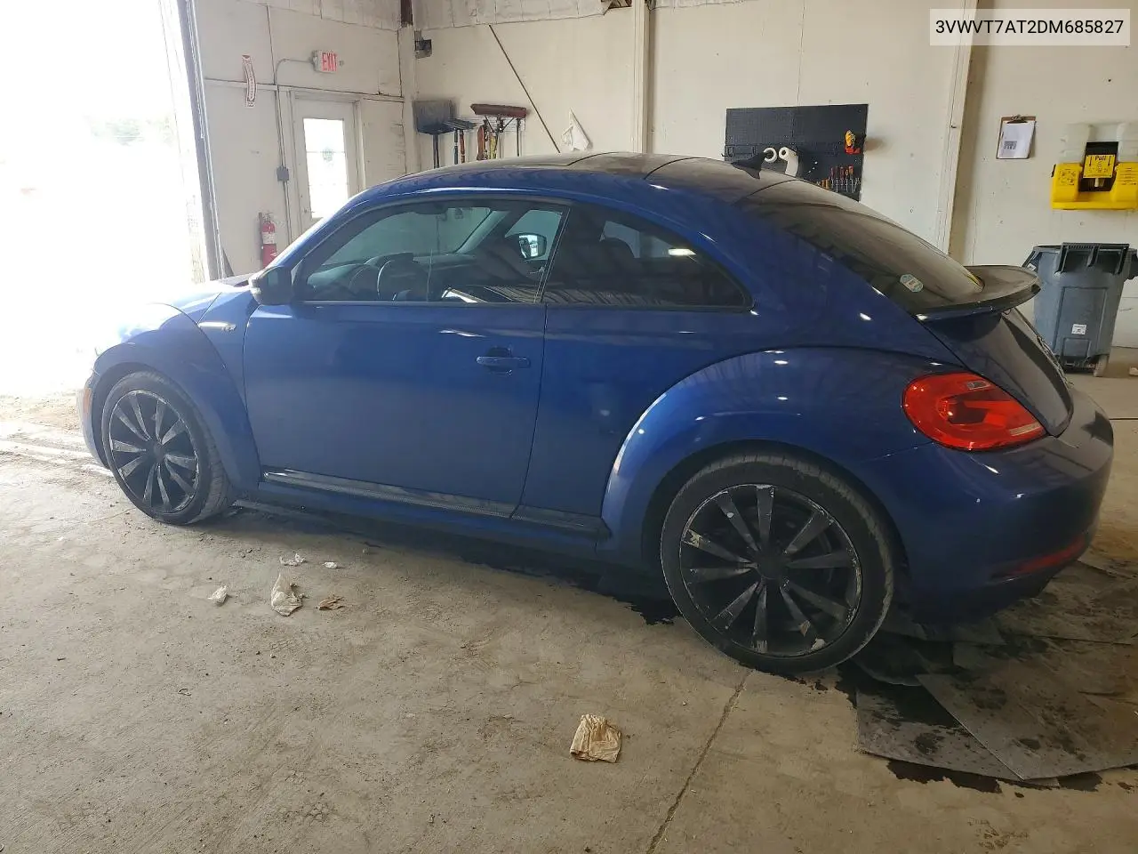 2013 Volkswagen Beetle Turbo VIN: 3VWVT7AT2DM685827 Lot: 61722496