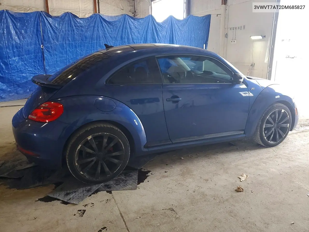 2013 Volkswagen Beetle Turbo VIN: 3VWVT7AT2DM685827 Lot: 61722496