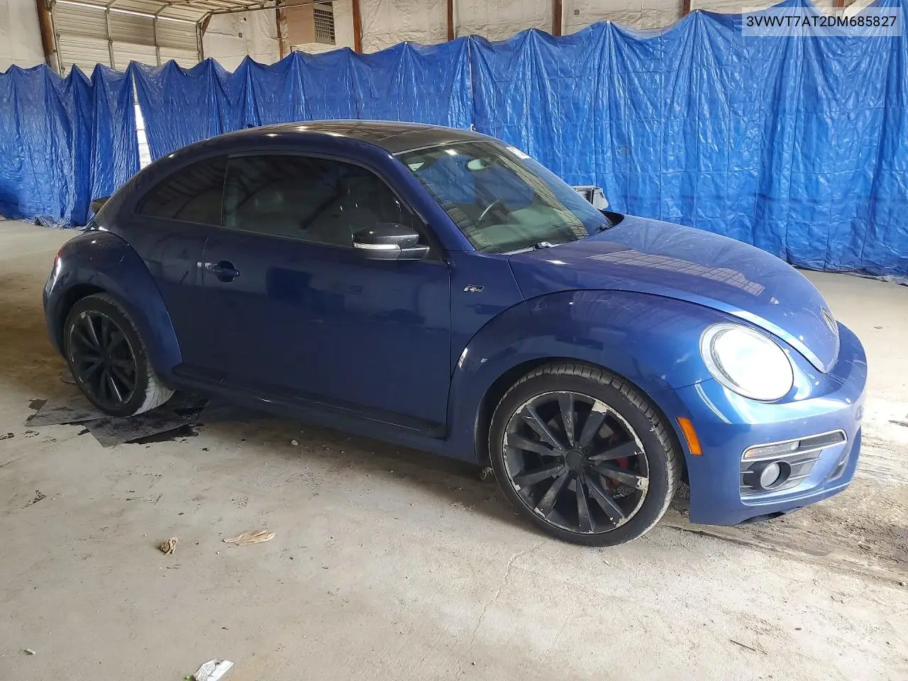 2013 Volkswagen Beetle Turbo VIN: 3VWVT7AT2DM685827 Lot: 61722496