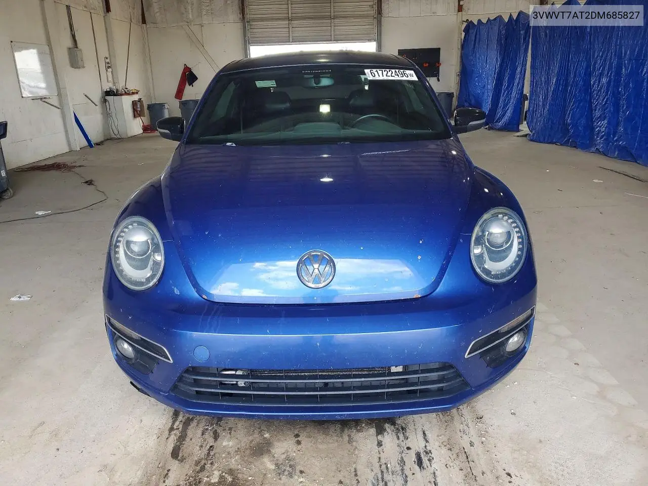 2013 Volkswagen Beetle Turbo VIN: 3VWVT7AT2DM685827 Lot: 61722496
