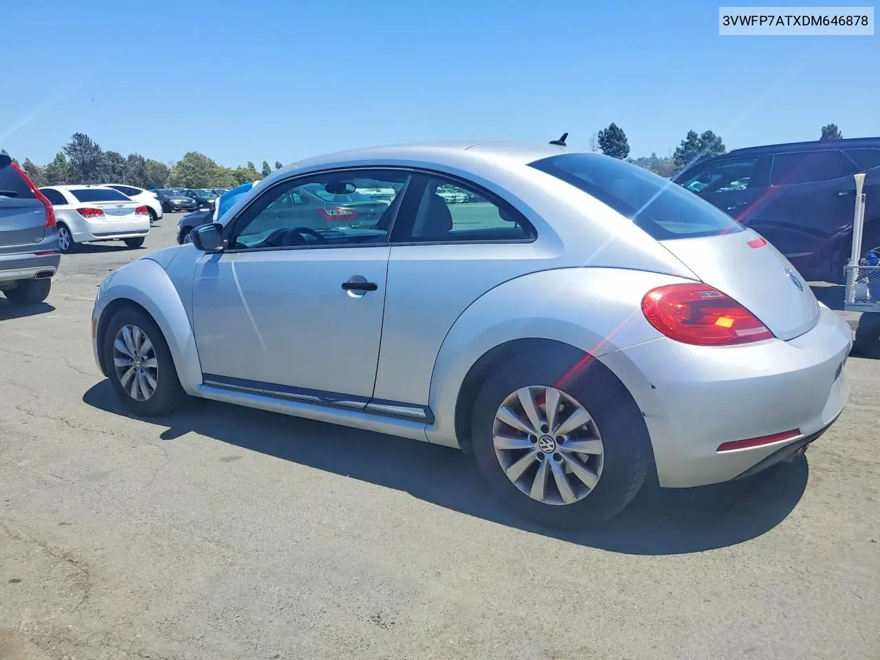 2013 Volkswagen Beetle VIN: 3VWFP7ATXDM646878 Lot: 85995465
