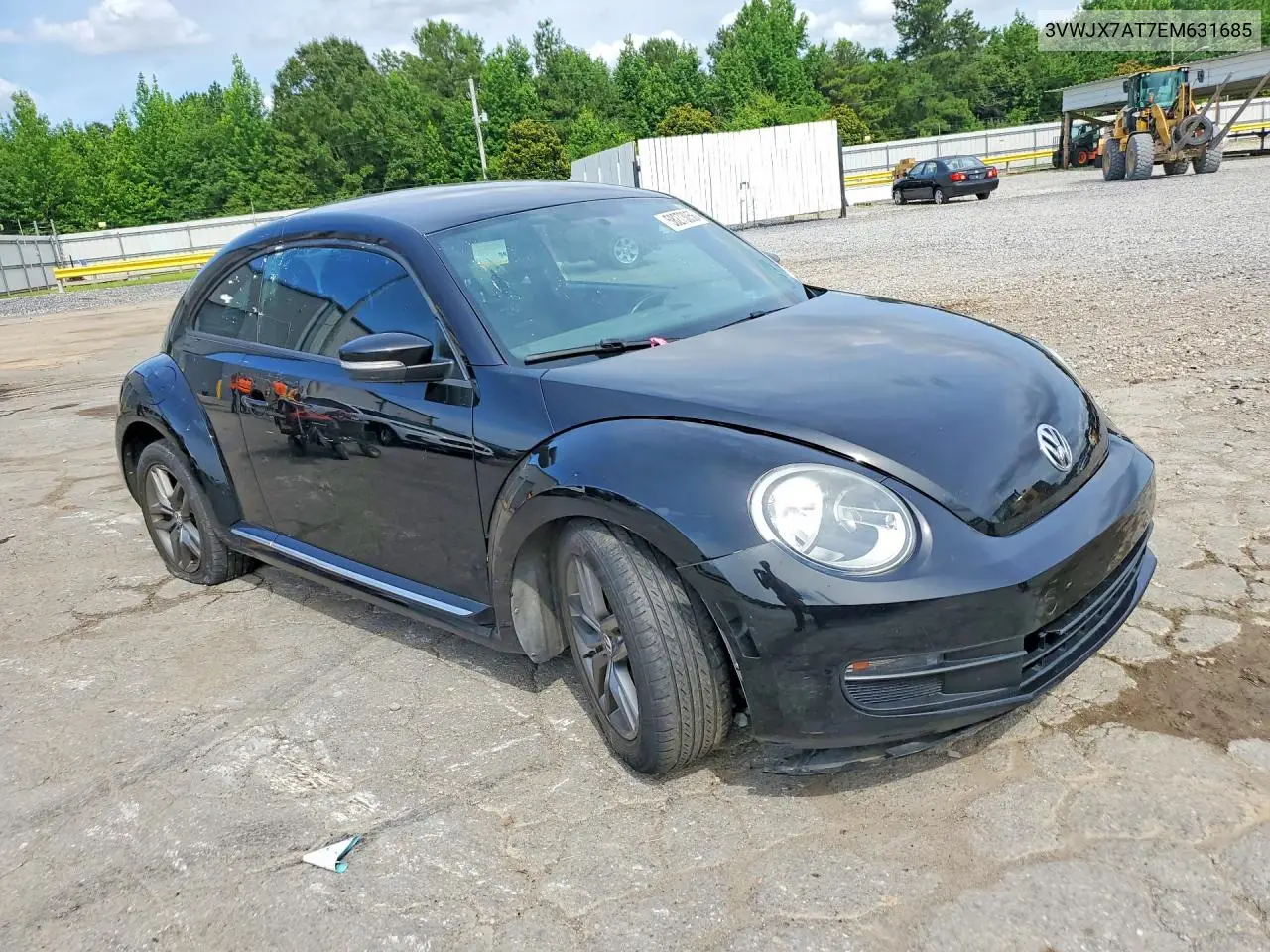 2014 Volkswagen Beetle VIN: 3VWJX7AT7EM631685 Lot: 58273056