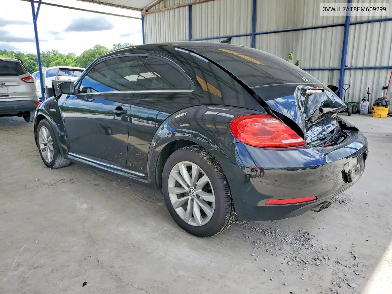 2014 Volkswagen Beetle VIN: 3VWJL7AT8EM609299 Lot: 58282886