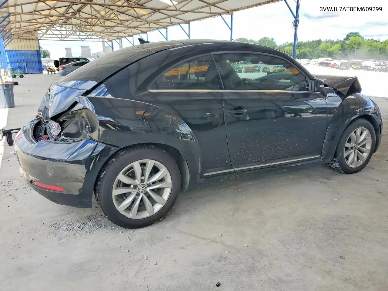 2014 Volkswagen Beetle VIN: 3VWJL7AT8EM609299 Lot: 58282886
