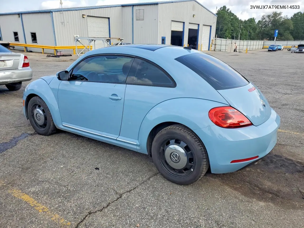2014 Volkswagen Beetle VIN: 3VWJX7AT9EM614533 Lot: 58380506