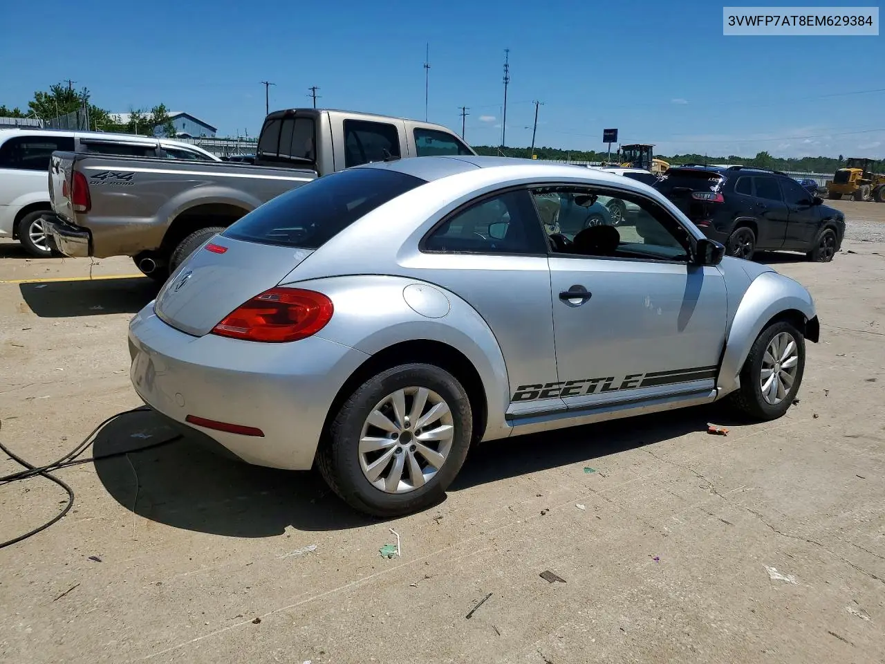 2014 Volkswagen Beetle VIN: 3VWFP7AT8EM629384 Lot: 60964716