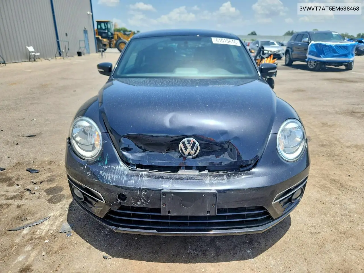 2014 Volkswagen Beetle Turbo VIN: 3VWVT7AT5EM638468 Lot: 61015616