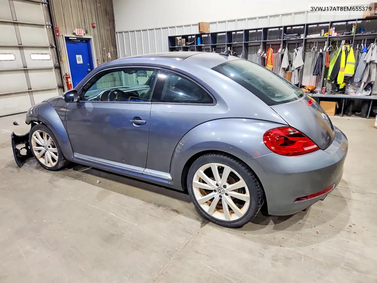2014 Volkswagen Beetle VIN: 3VWJ17AT8EM655379 Lot: 61228196