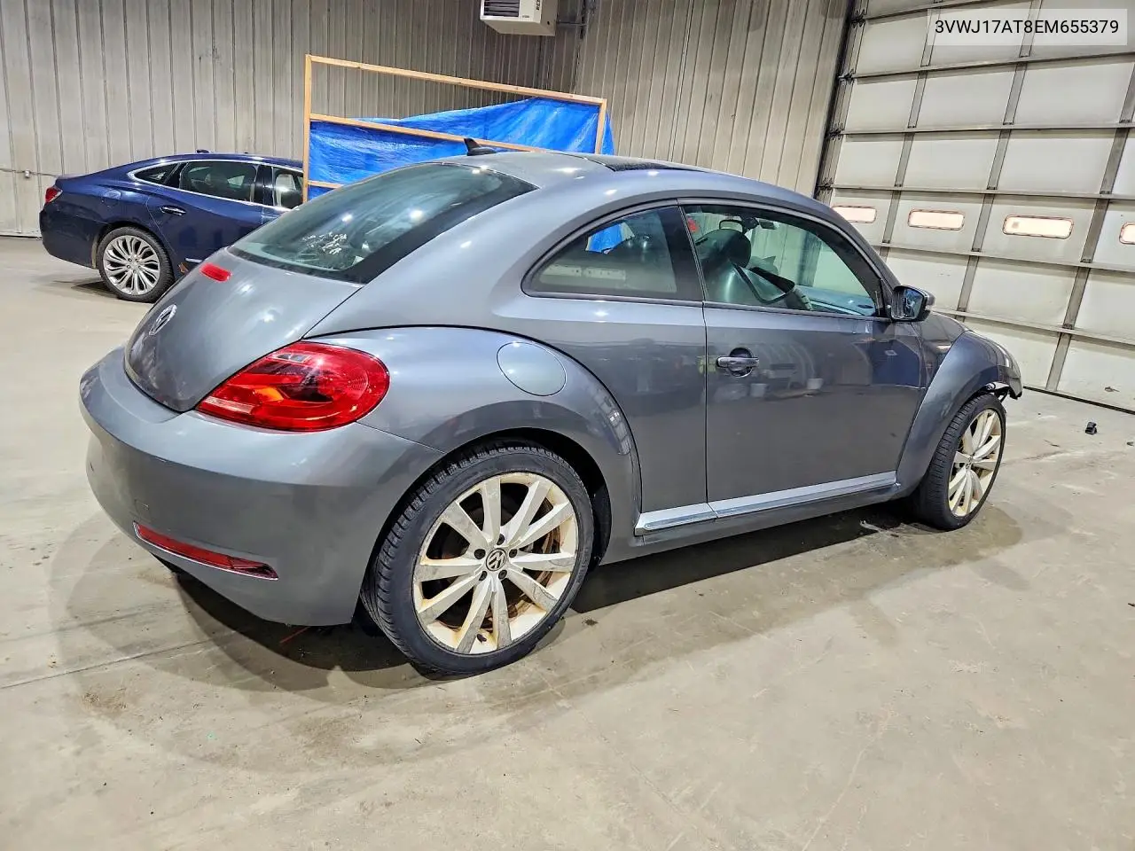 2014 Volkswagen Beetle VIN: 3VWJ17AT8EM655379 Lot: 61228196
