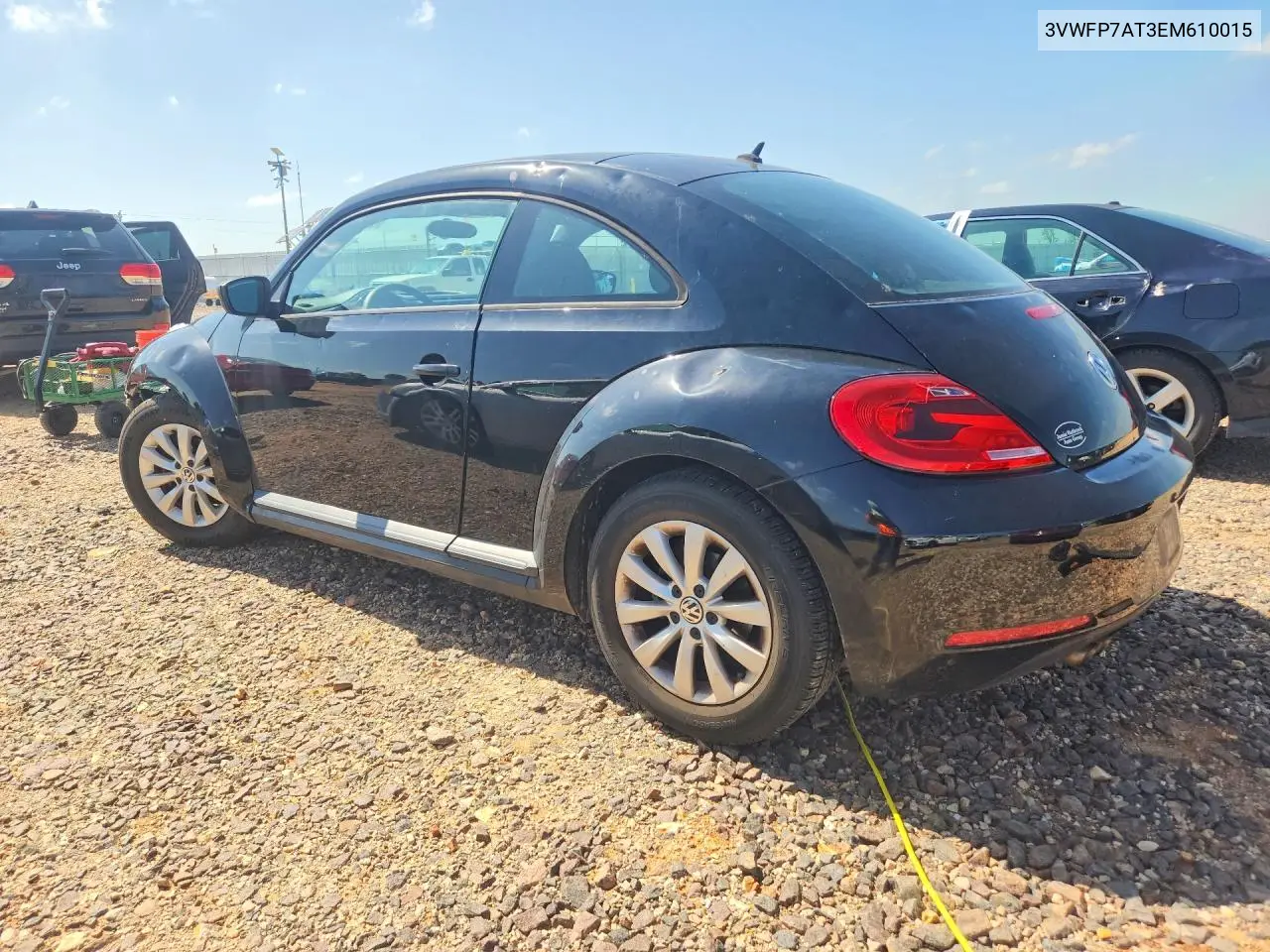 2014 Volkswagen Beetle VIN: 3VWFP7AT3EM610015 Lot: 85965805