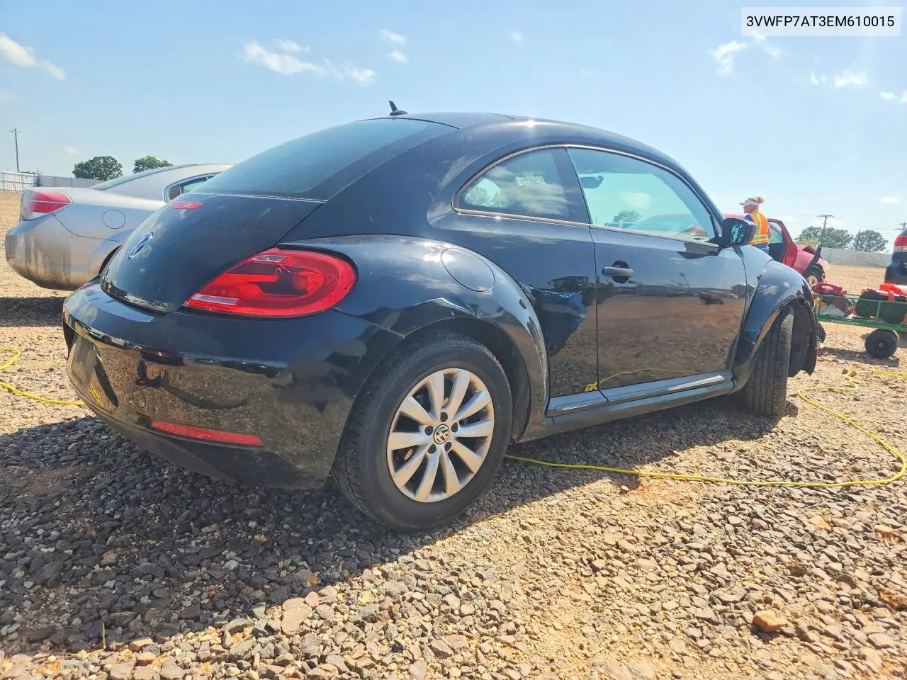 2014 Volkswagen Beetle VIN: 3VWFP7AT3EM610015 Lot: 85965805