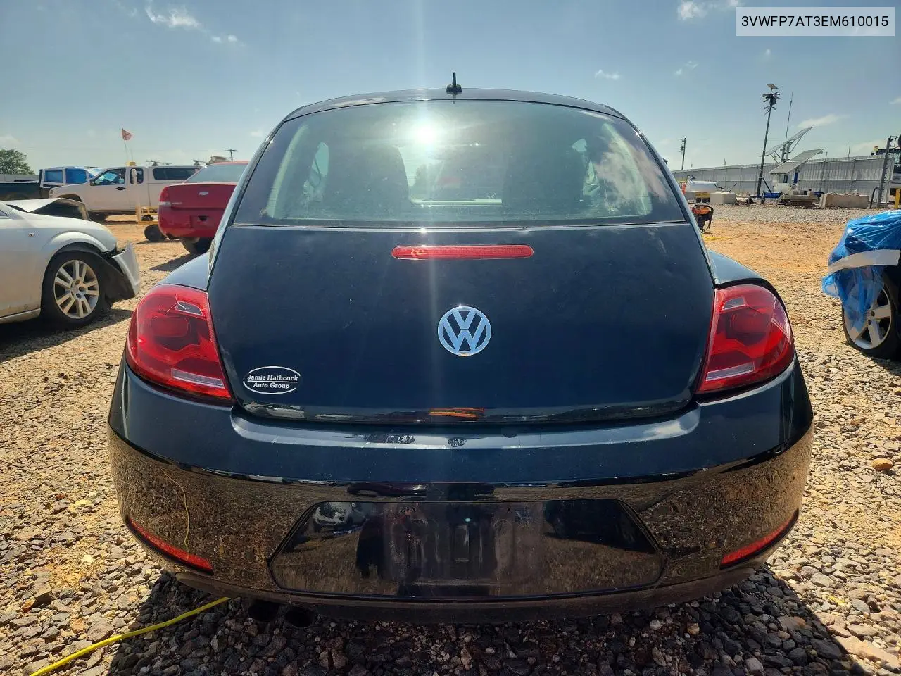 2014 Volkswagen Beetle VIN: 3VWFP7AT3EM610015 Lot: 85965805
