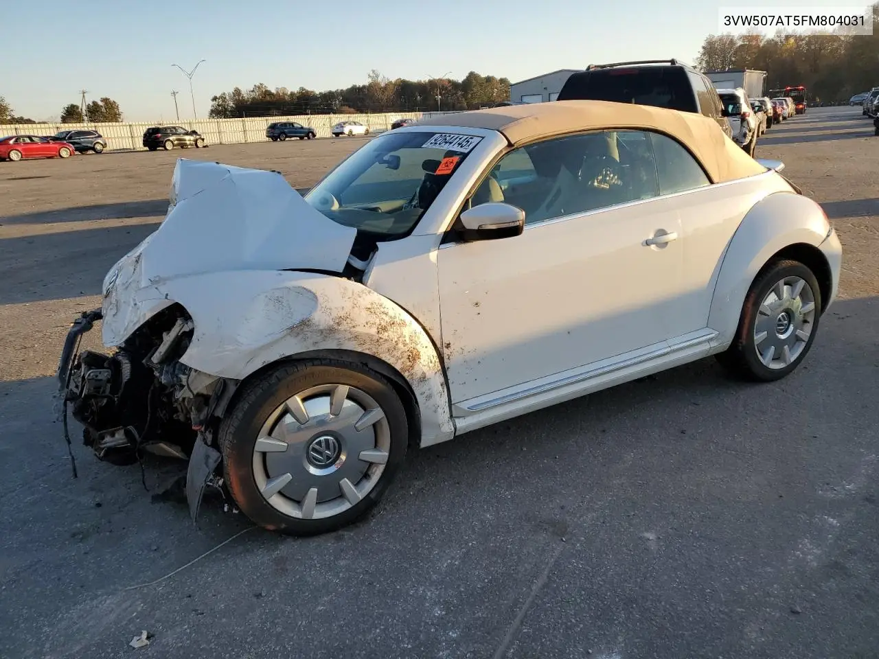 3VW507AT5FM804031 2015 Volkswagen Beetle 1.8T