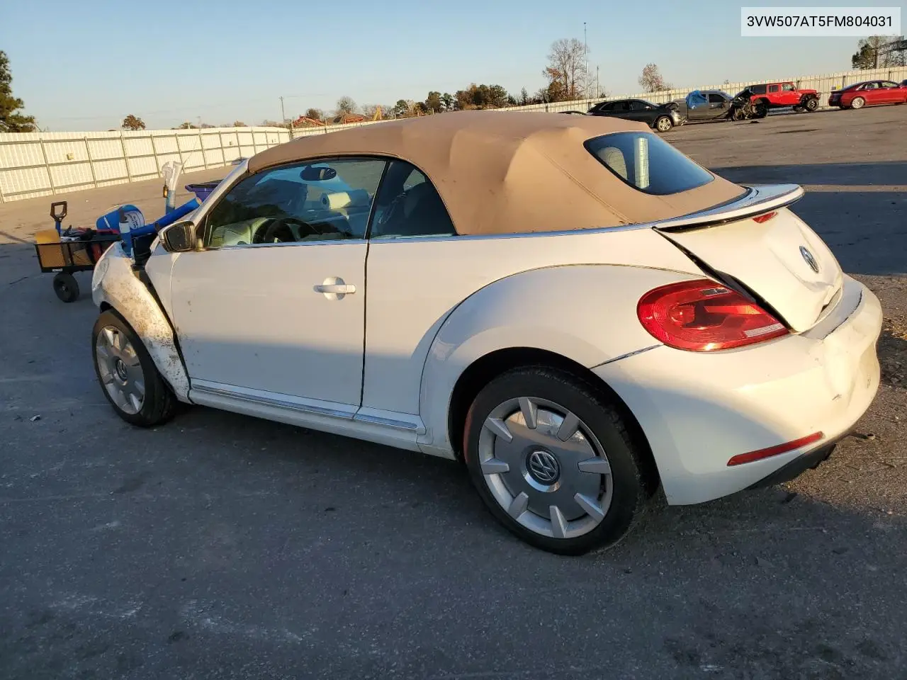 3VW507AT5FM804031 2015 Volkswagen Beetle 1.8T