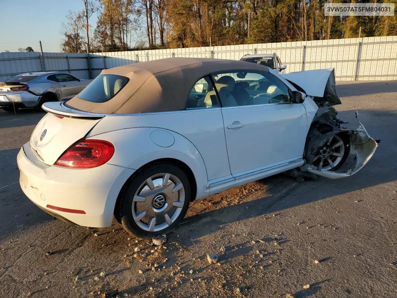 3VW507AT5FM804031 2015 Volkswagen Beetle 1.8T
