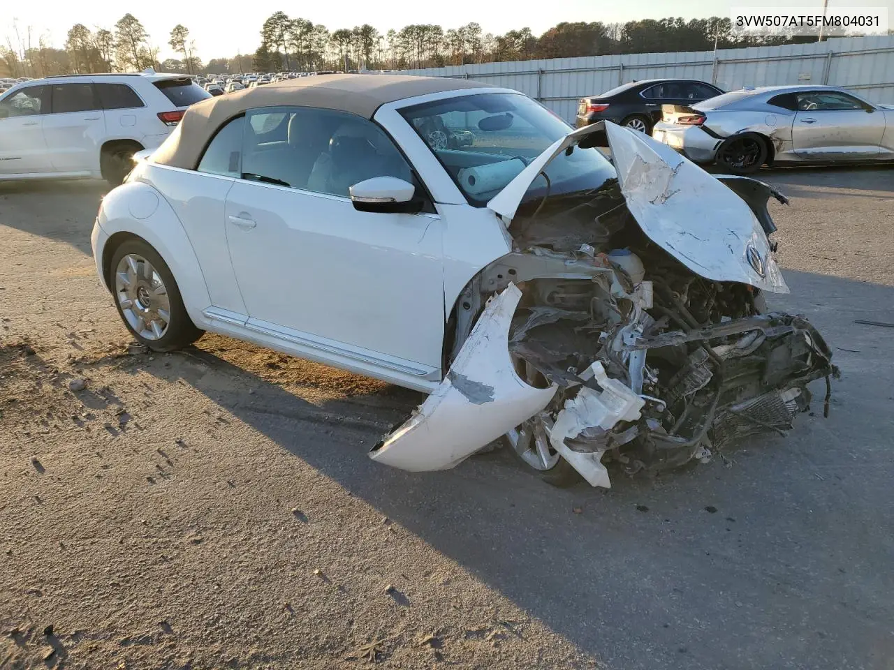 3VW507AT5FM804031 2015 Volkswagen Beetle 1.8T