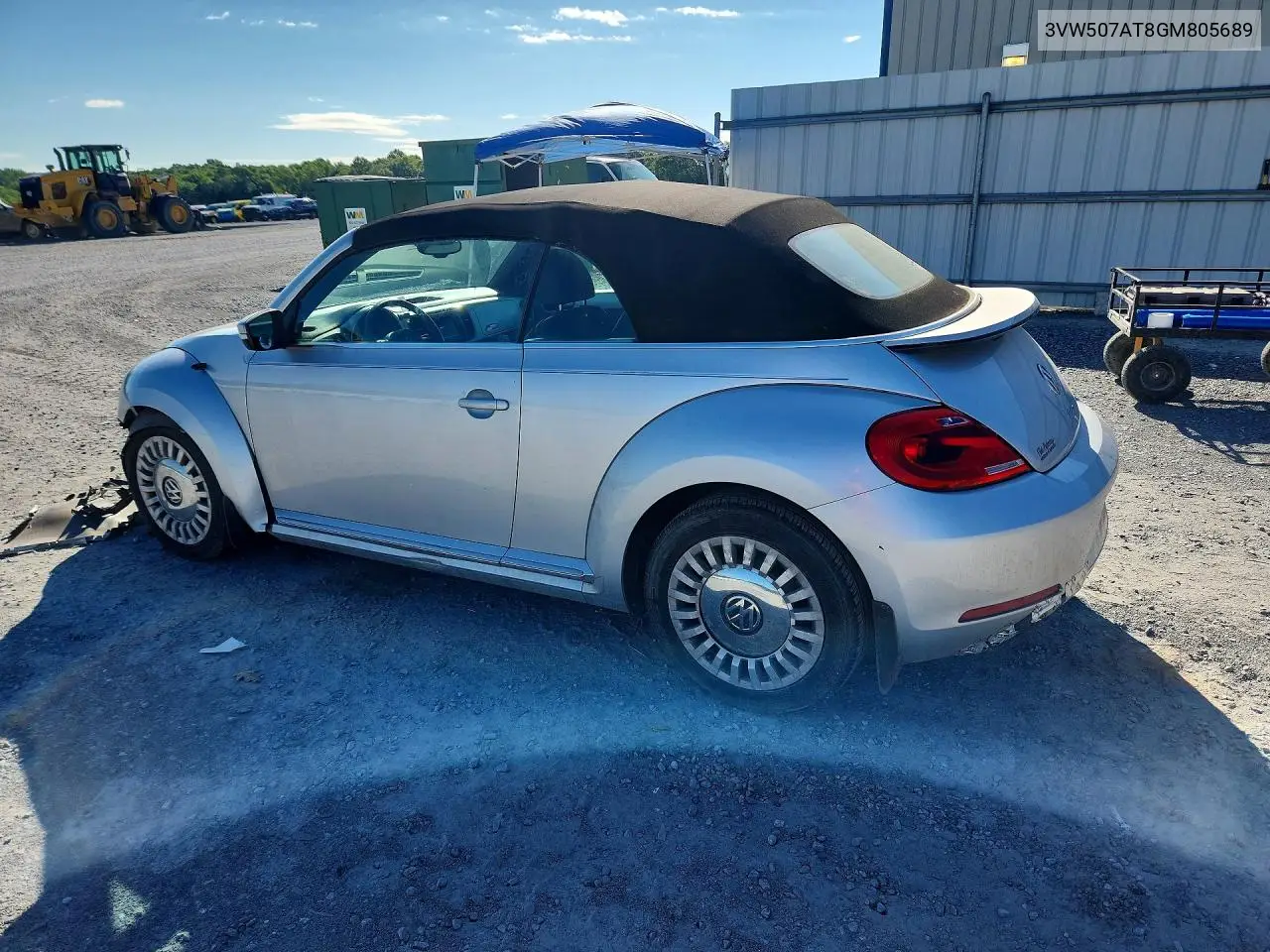 2016 Volkswagen Beetle VIN: 3VW507AT8GM805689 Lot: 57488856