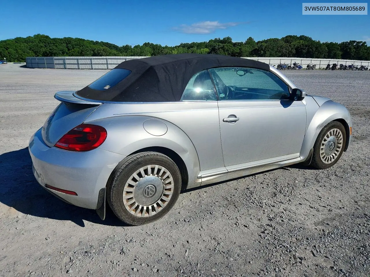 2016 Volkswagen Beetle VIN: 3VW507AT8GM805689 Lot: 57488856