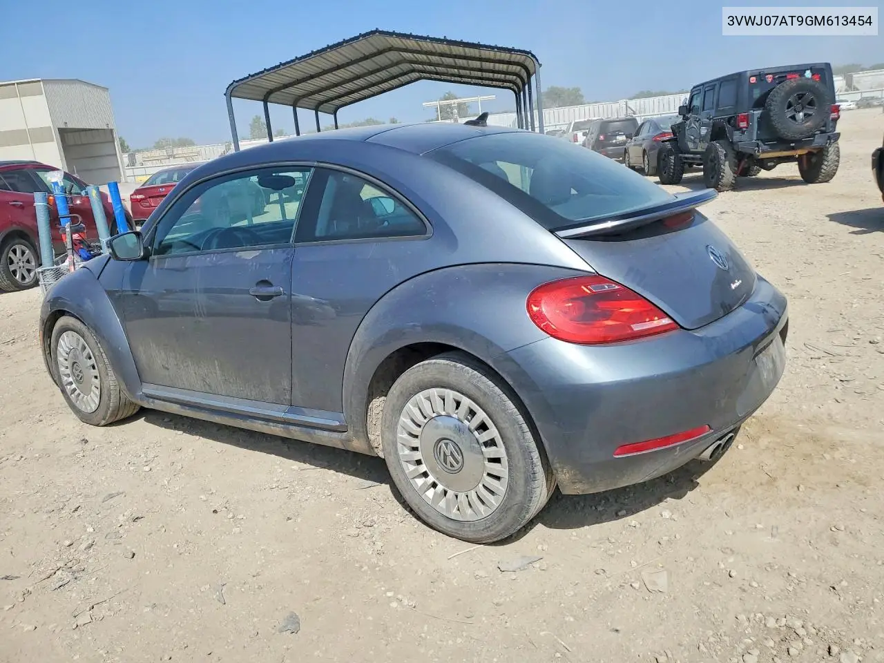 2016 Volkswagen Beetle Se VIN: 3VWJ07AT9GM613454 Lot: 58251546