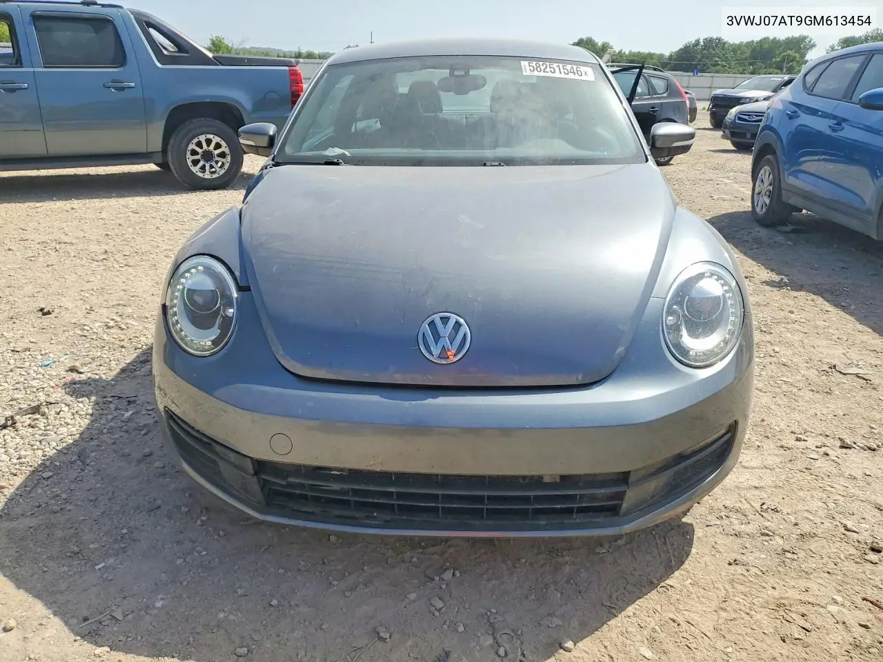 2016 Volkswagen Beetle Se VIN: 3VWJ07AT9GM613454 Lot: 58251546