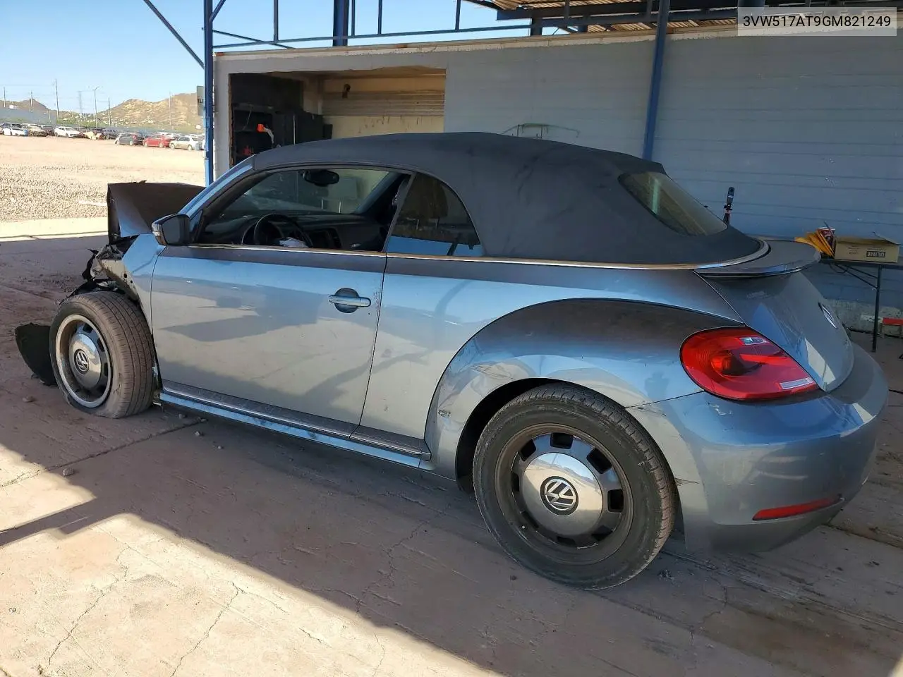 2016 Volkswagen Beetle S/Se VIN: 3VW517AT9GM821249 Lot: 58931786