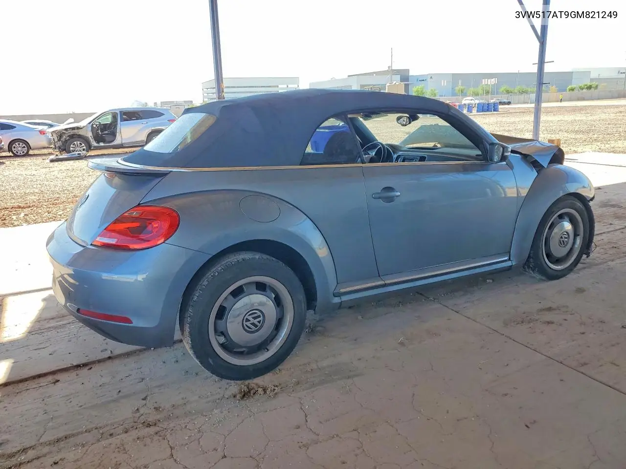 2016 Volkswagen Beetle S/Se VIN: 3VW517AT9GM821249 Lot: 58931786