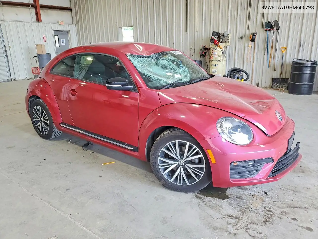 2017 Volkswagen Beetle 1.8T VIN: 3VWF17AT0HM606798 Lot: 56941766
