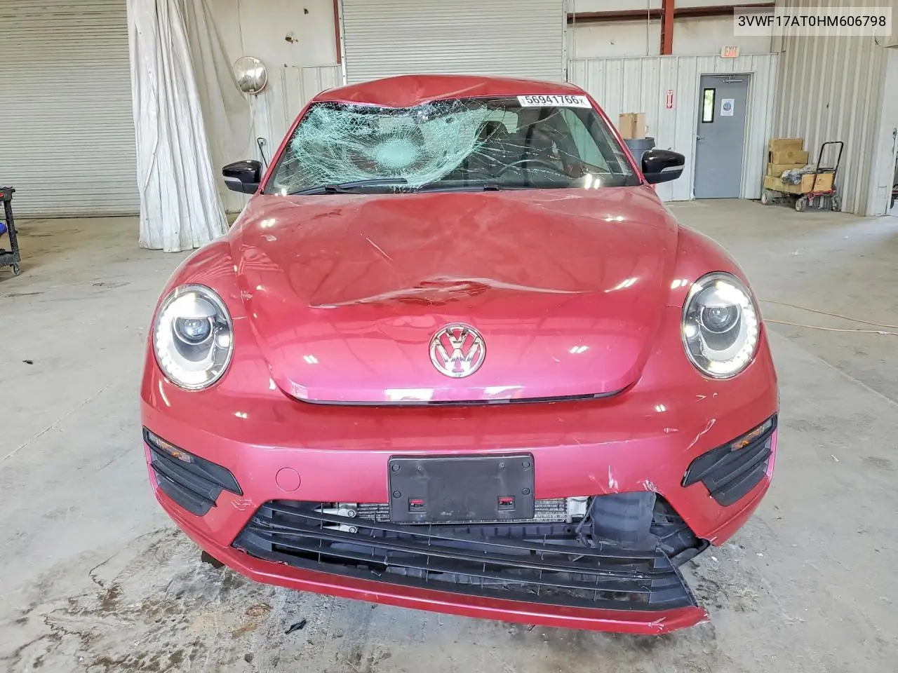 2017 Volkswagen Beetle 1.8T VIN: 3VWF17AT0HM606798 Lot: 56941766