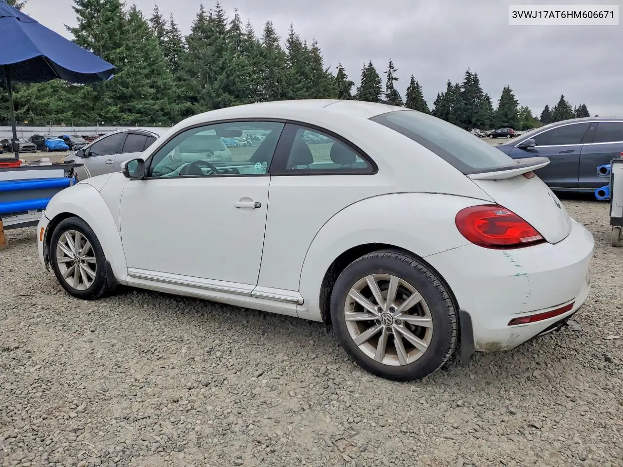 2017 Volkswagen Beetle Se VIN: 3VWJ17AT6HM606671 Lot: 59921926