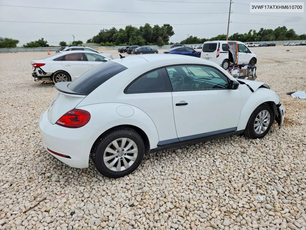 2017 Volkswagen Beetle 1.8T VIN: 3VWF17ATXHM610700 Lot: 60526526